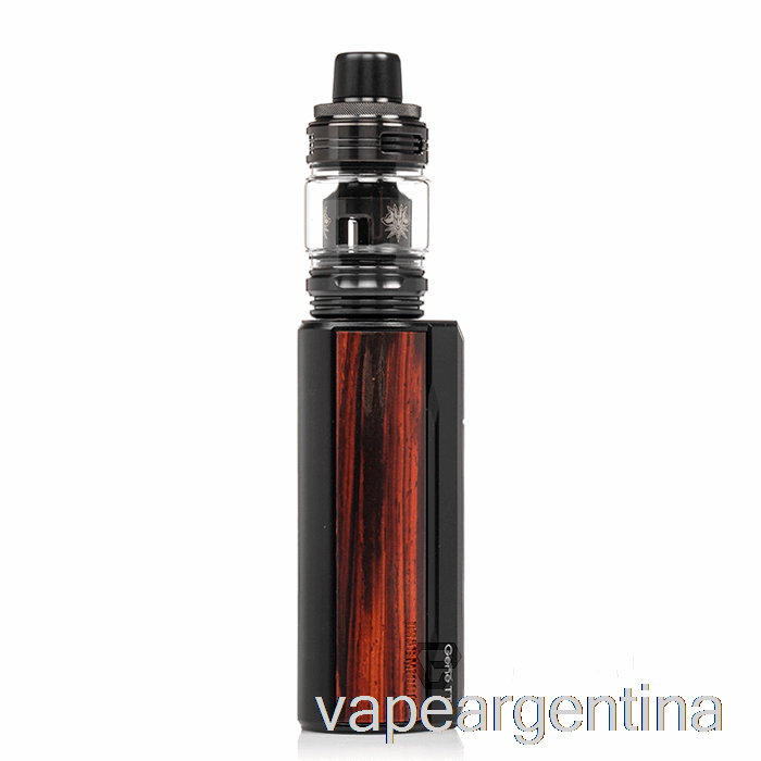 Voopoo Drag M100s Kit De Inicio Vape Negro Y Madera Oscura Argentina